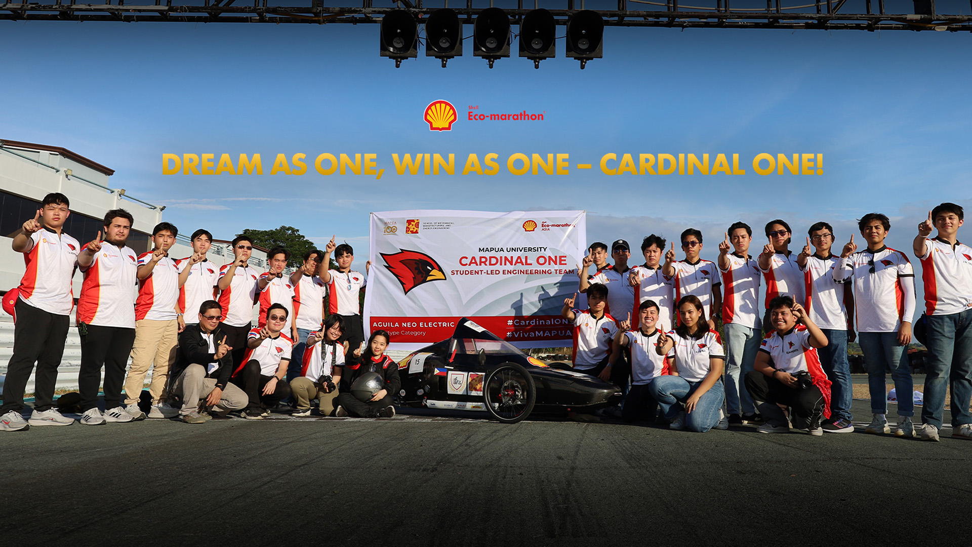 Aguila Energy-Efficient Vehicle by Mapua Cardinal One